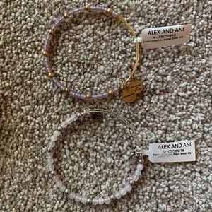 Alex and Ani single bracelets